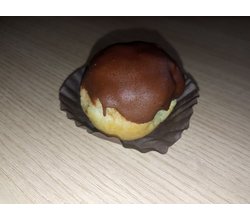 Bombinha de chocolate miniatura